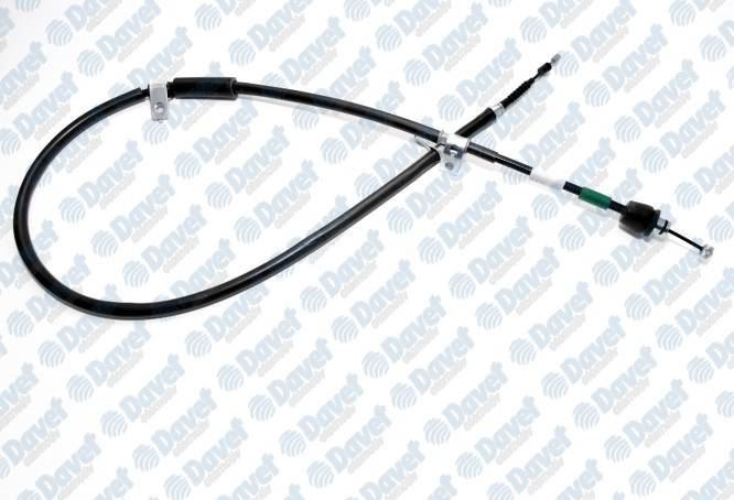 CAVO 2702617 El Fren Teli Arka Sag Hyundai Elantra 1.6-2.0 (Kampana Fren) (Absli) 00- (1581402mm)